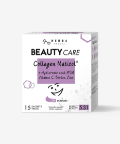 531 – BEAUTYCARE kolagen Naticol®, hialuronska kislina, MSM, biotin, cink, vitamin C NAPITEK, 15 vrečk