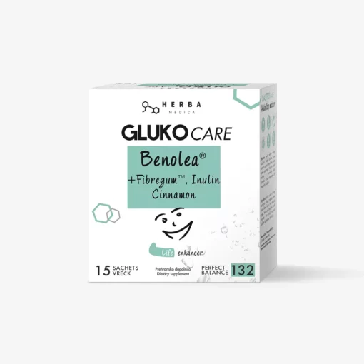 132 – GLUKOCARE Benolea® Cimet Dolge vlaknine NAPITEK, 15 vrečk