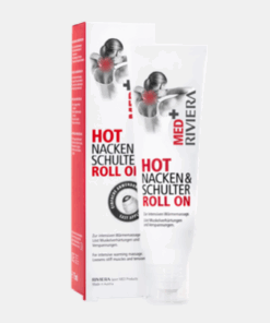 MED+ HOT Roll-on za vrat in ramena 75 ml