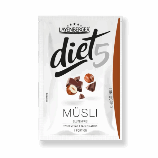 DIET5 MÜSLI ČOKOLADA & OREŠČKI