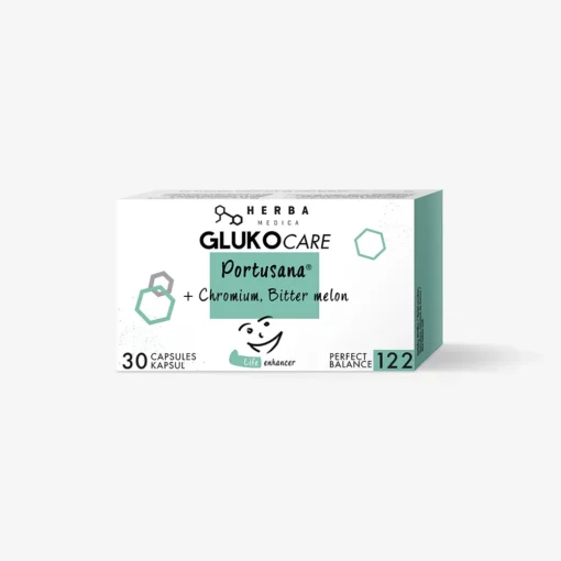 122 – GLUKOCARE Portusana® Grenka melona Krom KAPSULE