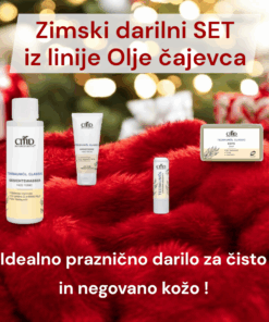 TEA TREE WINTER CARE – praznični set z oljem čajevca za obraz, roke in ustnice