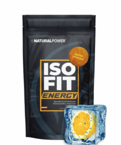 Športni napitek ISO FIT Energy z okusom ledenega čaja in limone