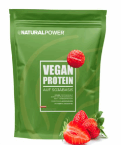 Veganski protein z okusom jagode